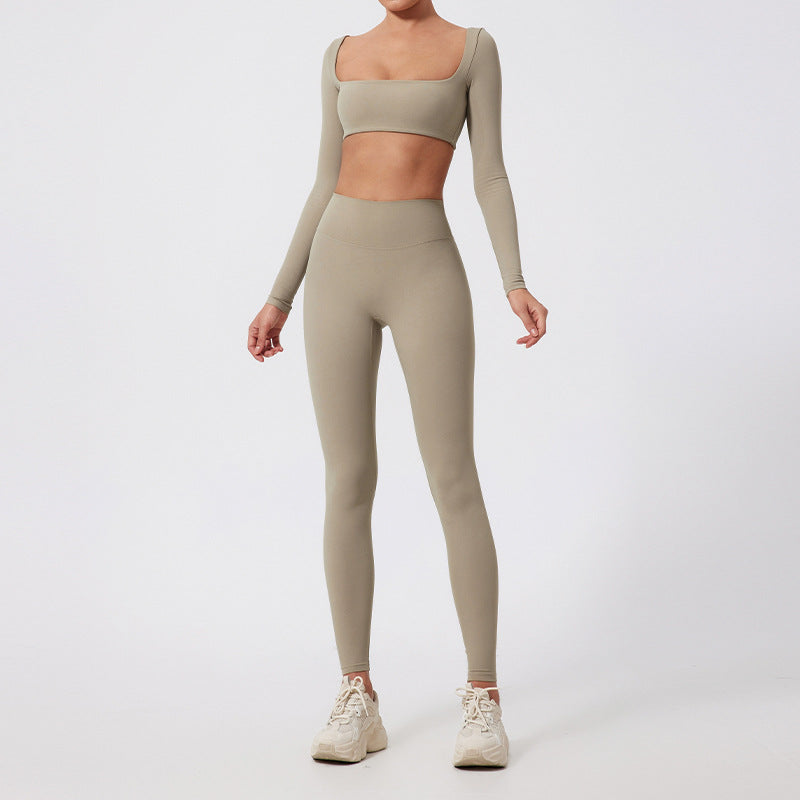 Tight yoga suit